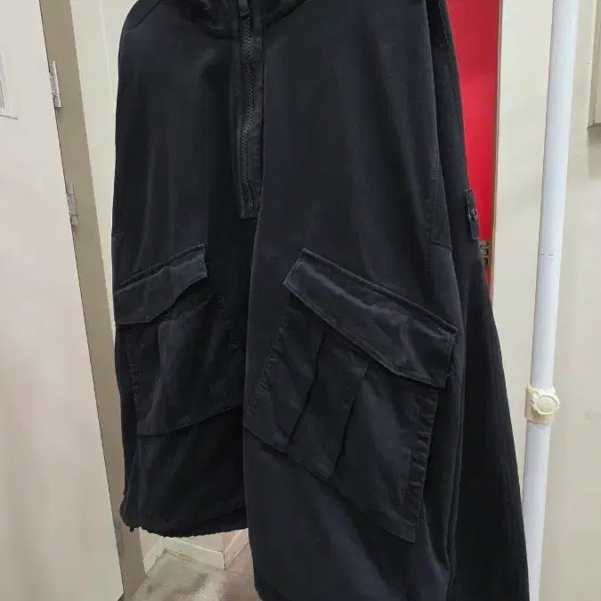 [BUNJANG] Stone Island 20FW Hooded Anorak Black XL / 스톤아일랜드 아노락 후드 XL