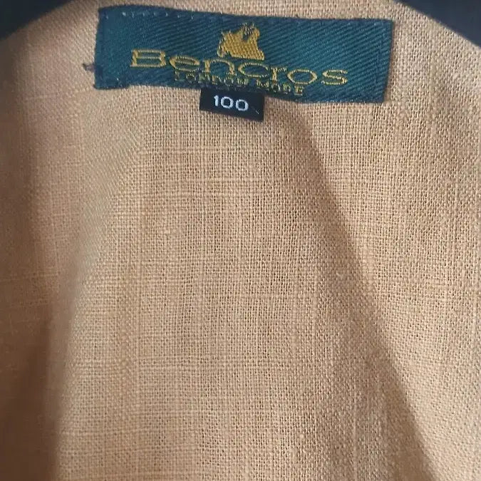 [BUNJANG] Verdeross Brown Linen Jacket Size 110 / 벤크로스 브라운 린넨 자켓 110사이즈