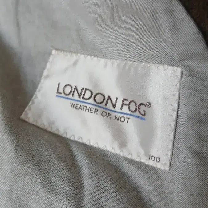 [BUNJANG] London Fog Herringbone Jacket Size 100 / 런던포그 헤링본 자켓 100 사이즈 팔꿈치패치헤짐현상있음