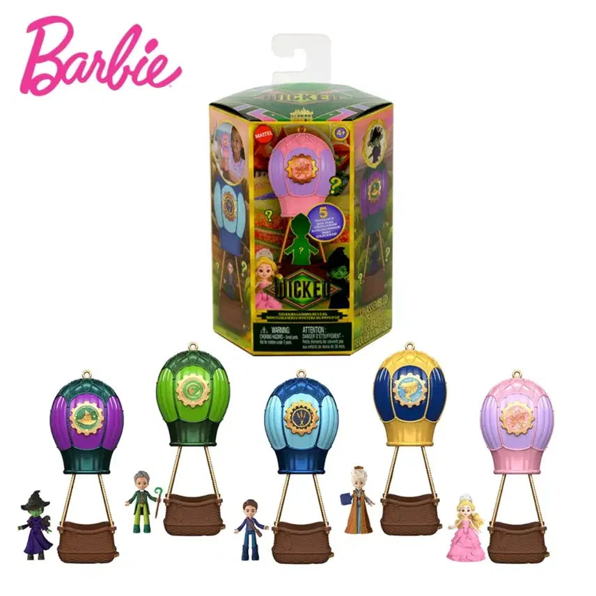 [BUNJANG] Barbie Wicked Friends Collaboration Hot Air Balloon Surprise Full Set / 바비인형 위키드 친구들 콜라보 열기구 서프라이즈 5종 풀세트 가챠