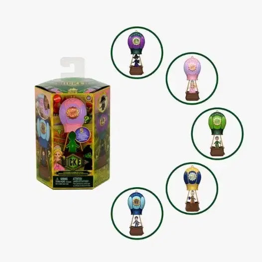 [BUNJANG] Barbie Wicked Friends Collaboration Hot Air Balloon Surprise Full Set / 바비인형 위키드 친구들 콜라보 열기구 서프라이즈 5종 풀세트 가챠