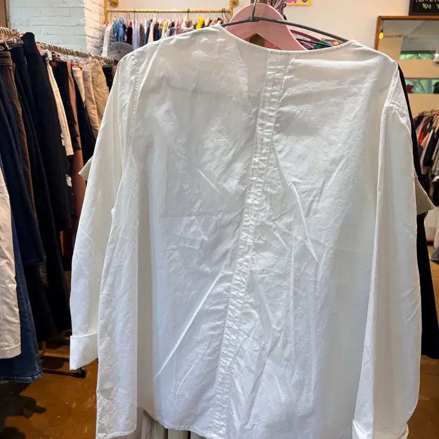 [BUNJANG] COS White Shirt Blouse / COS 코스 화이트 셔츠 블라우스