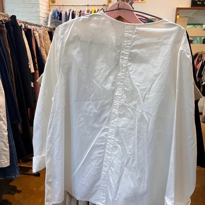 [BUNJANG] COS White Shirt Blouse / COS 코스 화이트 셔츠 블라우스