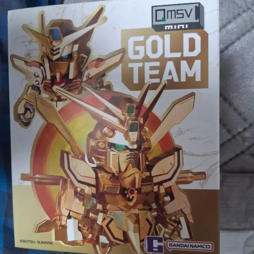 [BUNJANG] Bandai MSV Mini Gold Team Gundam Figure / 반다이 MSV 미니 골드팀 건담 피규어