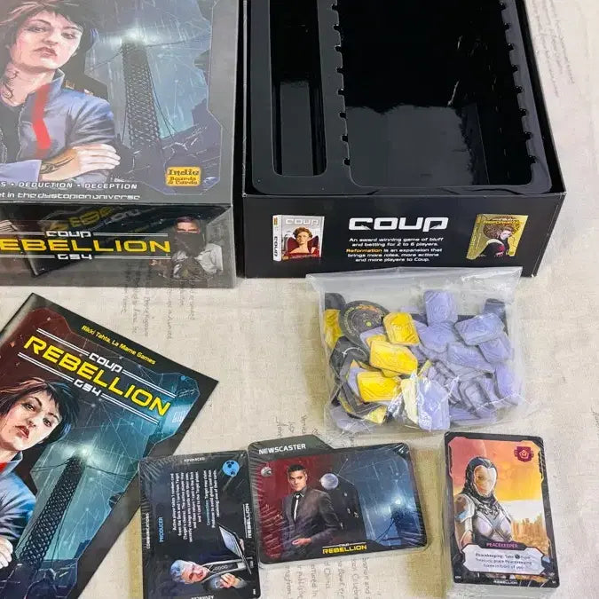 [BUNJANG] Ku Rebellion Board Game / 쿠 리벨리온  보드게임