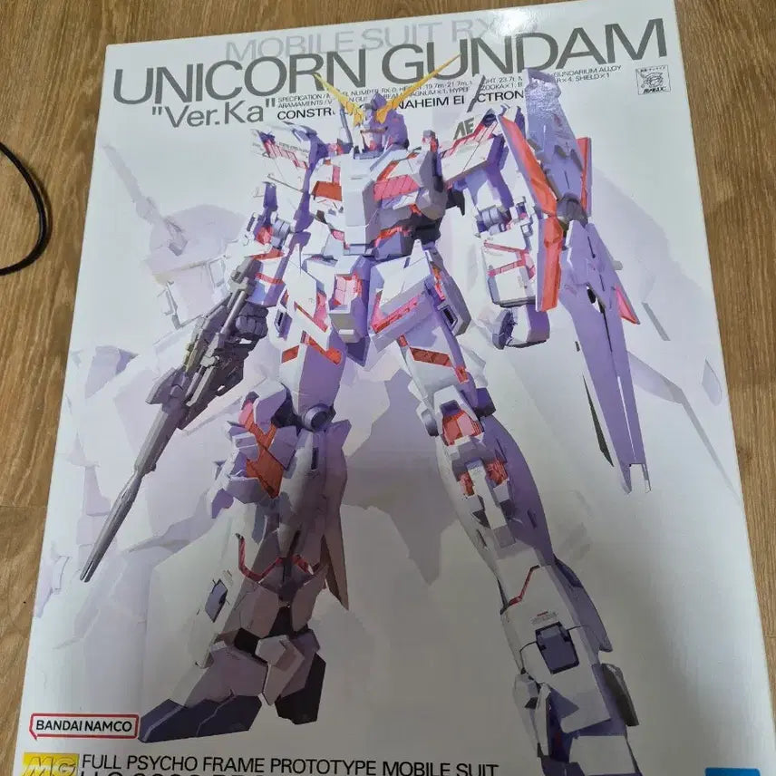 [BUNJANG] Bandai Master Grade Unicorn Gundam Ver. Ka Unassembled Model Kit / mg 유니콘건담 버카 가조립 팝니다