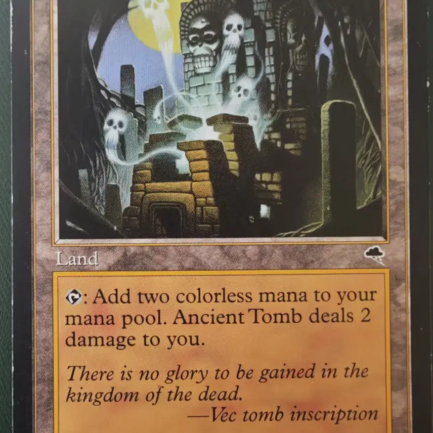 [BUNJANG] Magic: The Gathering Ancient Tomb Tempest Moderately Played / [매직더개더링] Ancient Tomb Tempest MP