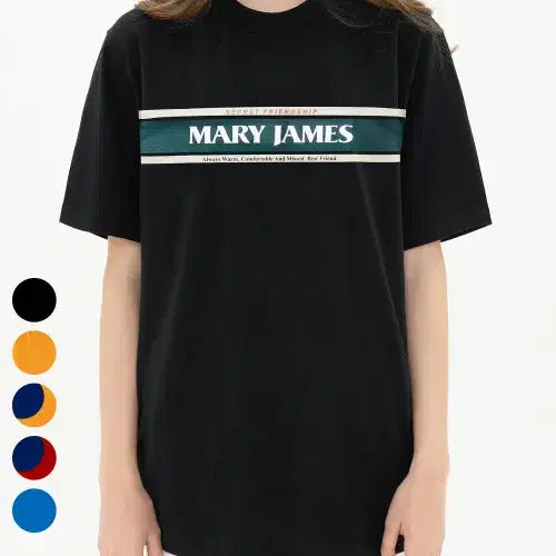 [BUNJANG] Merry James Short Sleeve T-Shirt / [L] 메리제임스 반팔티셔츠 미시착 새상품