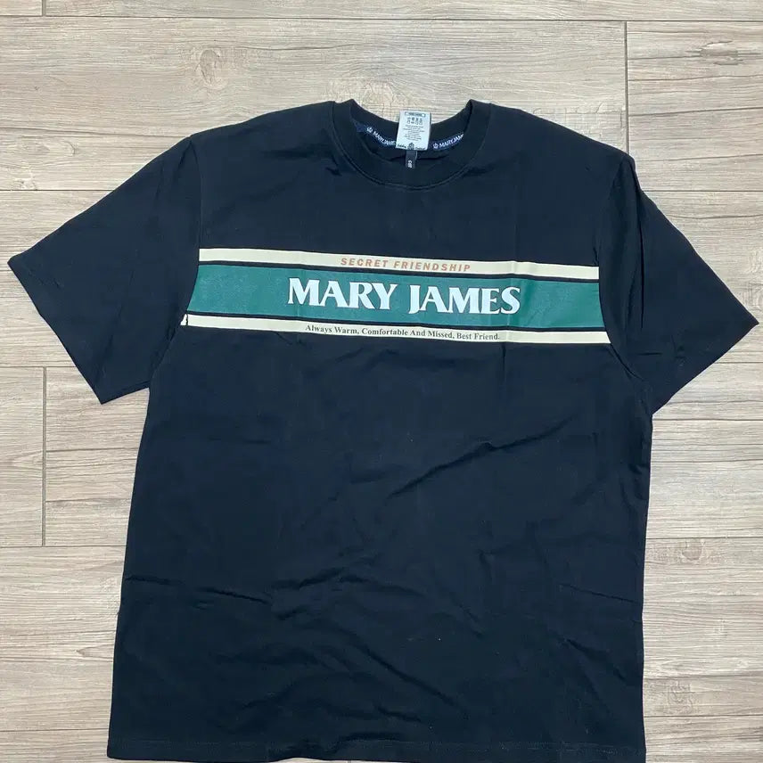 [BUNJANG] Merry James Short Sleeve T-Shirt / [L] 메리제임스 반팔티셔츠 미시착 새상품