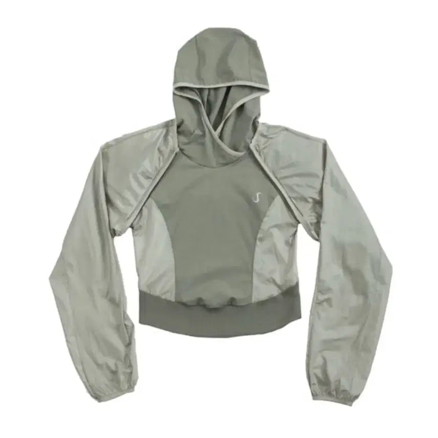 [BUNJANG] OHOS 2-Way Hoodie Bolero Khaki / 오호스 2-way Hoodie Bolero / Khaki