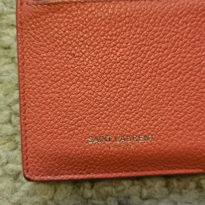 [BUNJANG] Saint Laurent Pink Card Coin Wallet / 생로랑 카드 동전지갑 핑크
