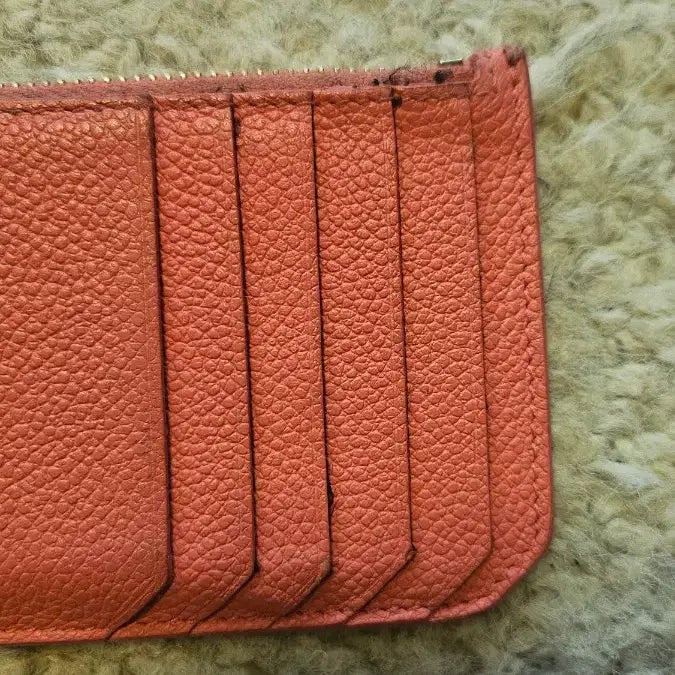 [BUNJANG] Saint Laurent Pink Card Coin Wallet / 생로랑 카드 동전지갑 핑크