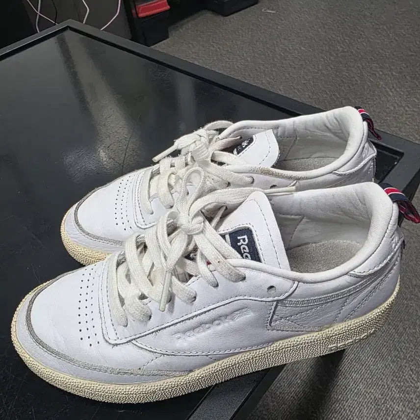 [BUNJANG] Reebok Club C85 White Chalk Sneakers / [230] 리복 클럽C85 화이트 초크