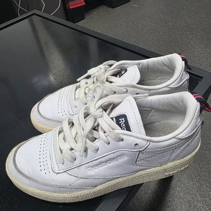 [BUNJANG] Reebok Club C85 White Chalk Sneakers / [230] 리복 클럽C85 화이트 초크
