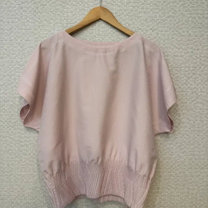 [BUNJANG] Issey Miyake A-POC Able Short Sleeve Top Light Pink / 이세이미야케 에이폭 에이블 반팔탑 라이트 핑크
