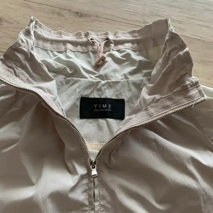 [BUNJANG] TIME Double-Tone Zip-Up Windbreaker Jumper Jacket / 한섬TIME타임 집업 바람막이 점퍼자켓