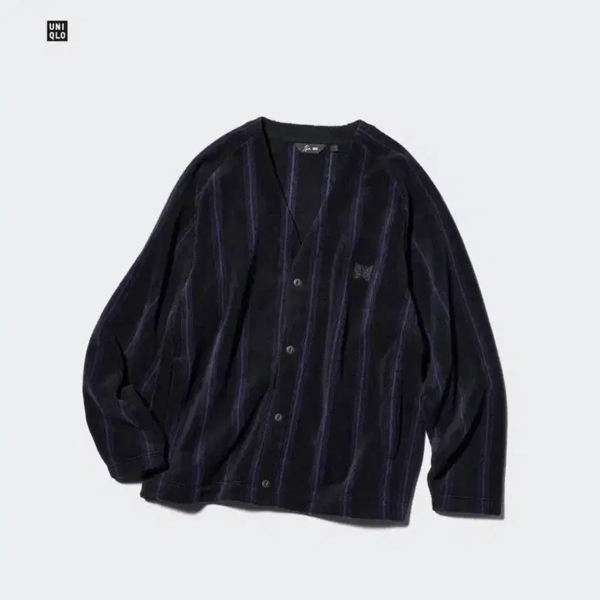 [BUNJANG] Uniqlo x Needles Fleece Cardigan XL / (국내새상품)유니클로x니들스 후리스가디건(xl)