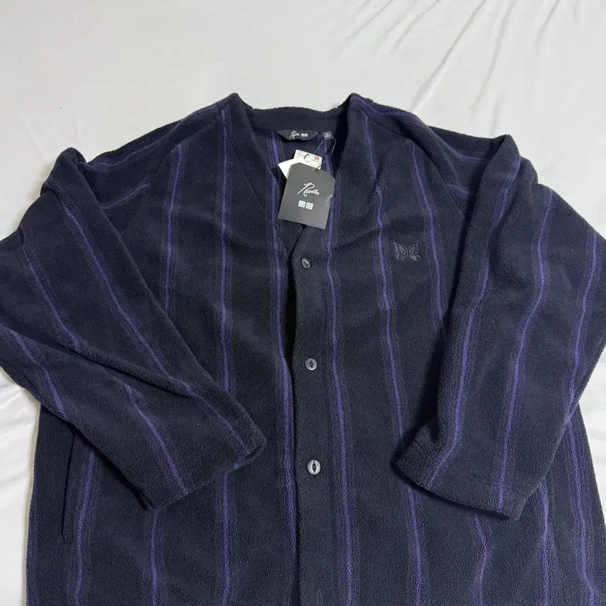 [BUNJANG] Uniqlo x Needles Fleece Cardigan XL / (국내새상품)유니클로x니들스 후리스가디건(xl)