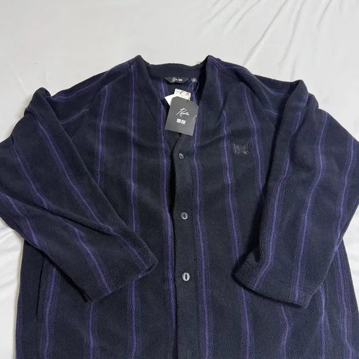 [BUNJANG] Uniqlo x Needles Fleece Cardigan XL / (국내새상품)유니클로x니들스 후리스가디건(xl)