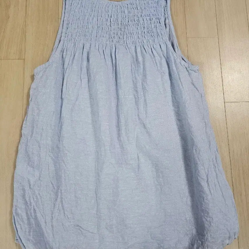 [BUNJANG] Cynthia Rowley 100% Linen Sleeveless Top M / 신시아 로리 린넨100% 민소매 상의 M