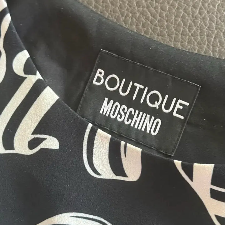 [BUNJANG] Moschino Ribbon Pattern Midi Dress / 모스키노 원피스