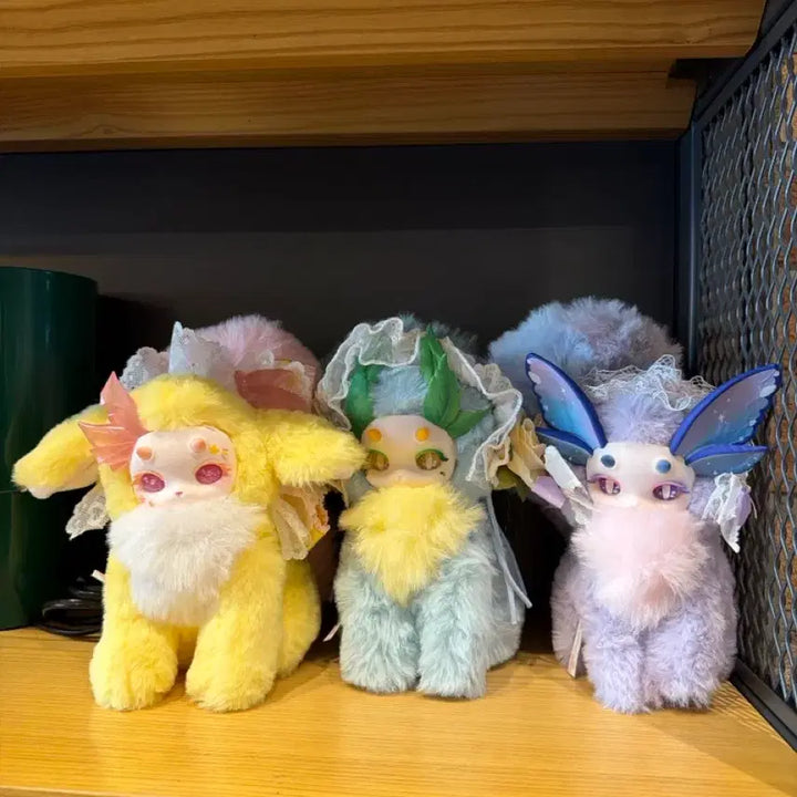 [BUNJANG] Baby Three Mythical Purple, Green, Yellow Guardian Animals Bundle Set / (3 마리  일괄)  환상의  보라 그린 노랑 수호동물 베이비쓰리