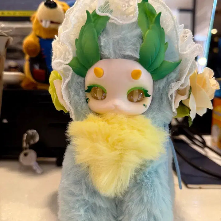 [BUNJANG] Baby Three Mythical Purple, Green, Yellow Guardian Animals Bundle Set / (3 마리  일괄)  환상의  보라 그린 노랑 수호동물 베이비쓰리