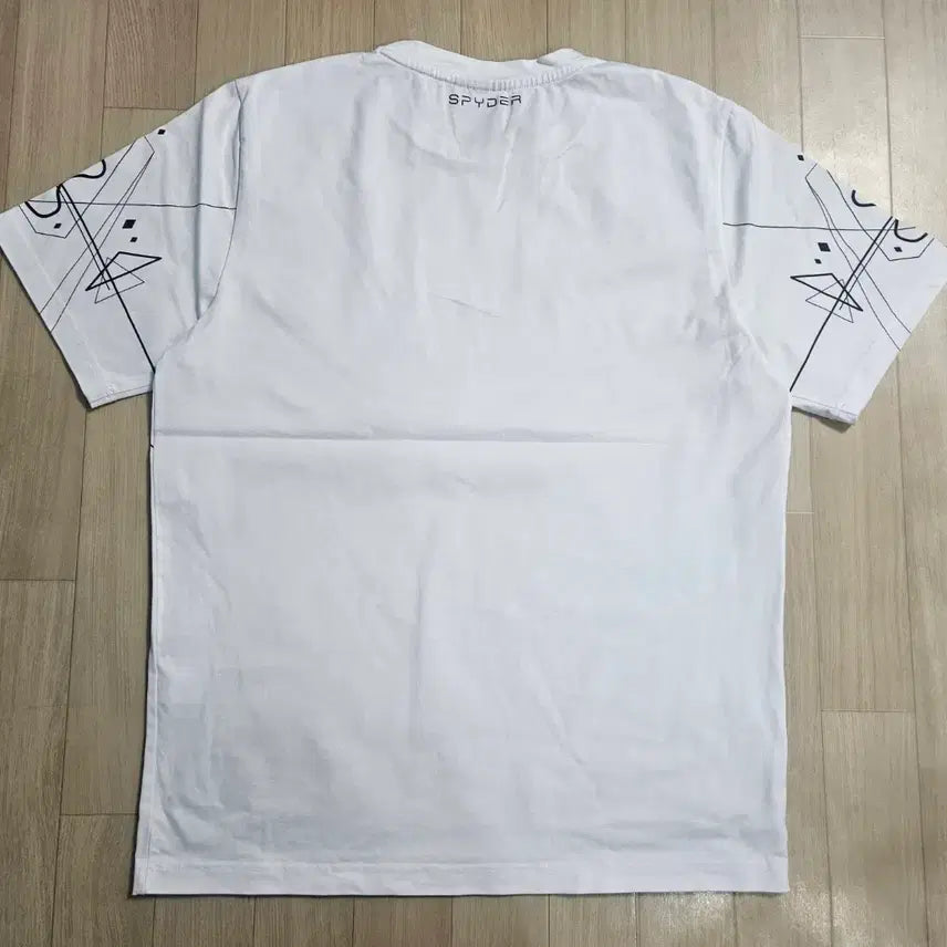 [BUNJANG] Spider Spider Printing White T-Shirt XL / 스파이더 거미 프린팅 화이트 반팔티 XL