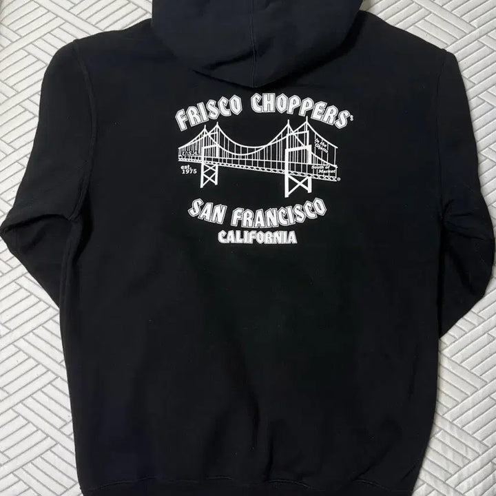 [BUNJANG] Frisco Choppers Black Hoodie / 프리스코 초퍼스 블랙 후드티 팝니다