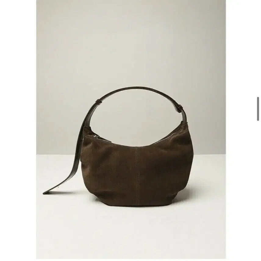 [BUNJANG] Notthingritten Suede Hobo Bag / 낫띵리튼 스웨이드 호보백