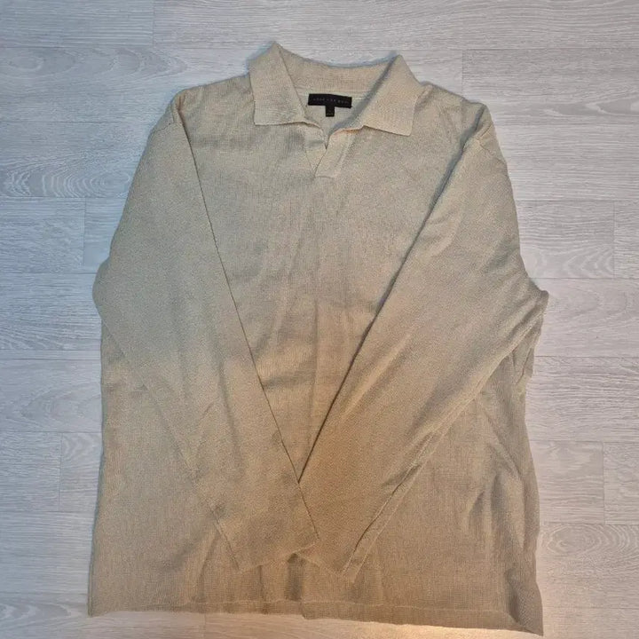 [BUNJANG] SPAO Long Sleeve Collar Knit Beige L / 스파오 긴팔 카라 니트팝니다.