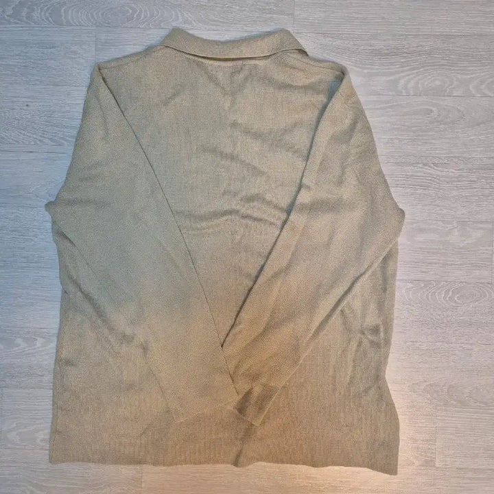 [BUNJANG] SPAO Long Sleeve Collar Knit Beige L / 스파오 긴팔 카라 니트팝니다.