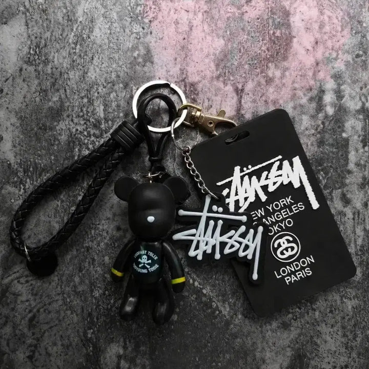 [BUNJANG] Stussy x Bearbrick Keychain / 스투시 베이브릭 키링