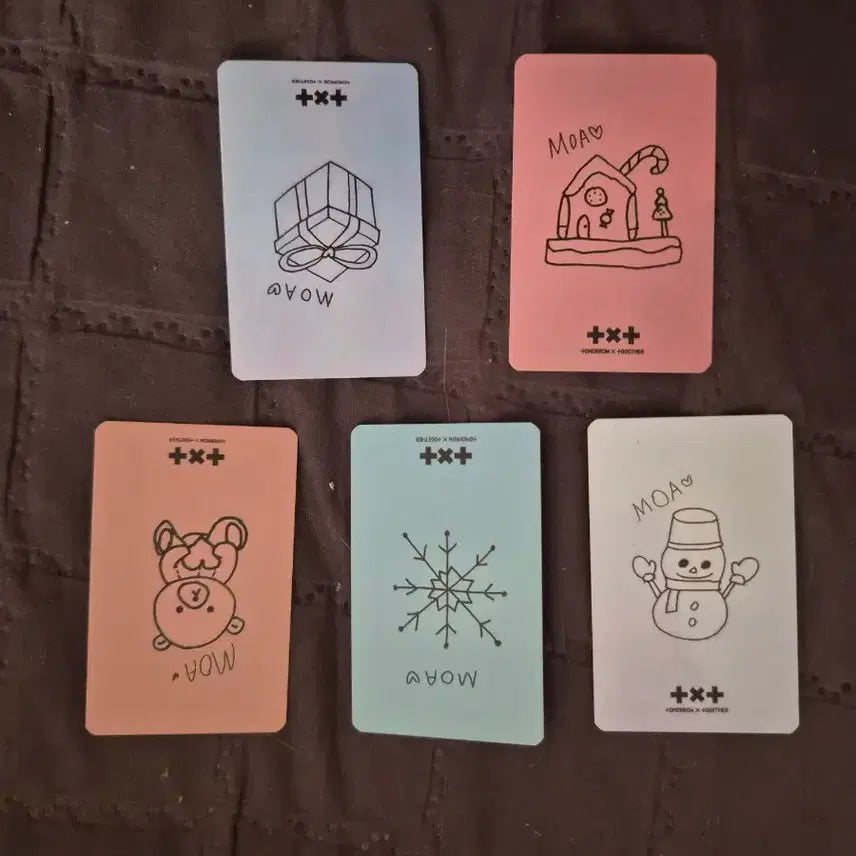 [SOLD OUT] 투바투 TXT 겨울 컨셉 포카 일괄 판매 해외직구 연준 품절