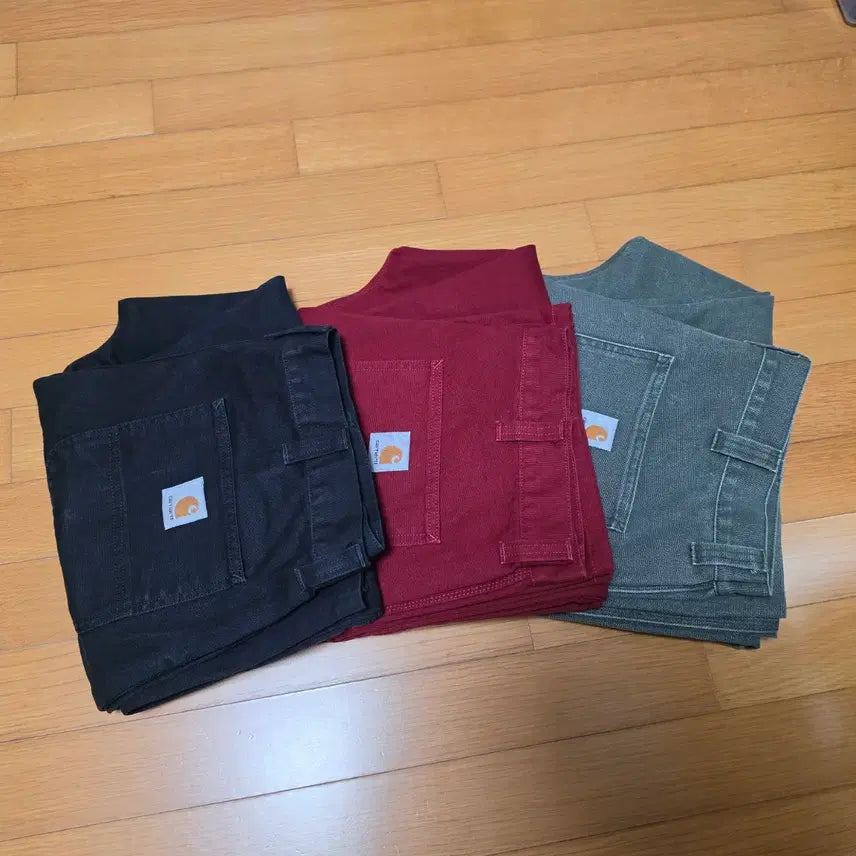 [BUNJANG] Carhartt WIP OG Double Knee &amp; Single Knee Pants Bundle / 칼하트WIP OG더블니 2장 OG싱글니 1장 L 일괄