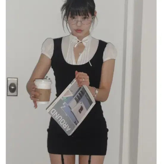 [SOLD OUT] 엔젤넘버555 걸후드 원피스 Eternal girlhood dress