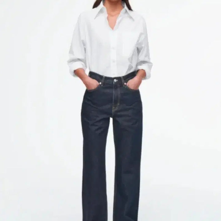 [BUNJANG] COS Raw Denim Straight Leg Jeans / (29)cos 코스 생지 데님