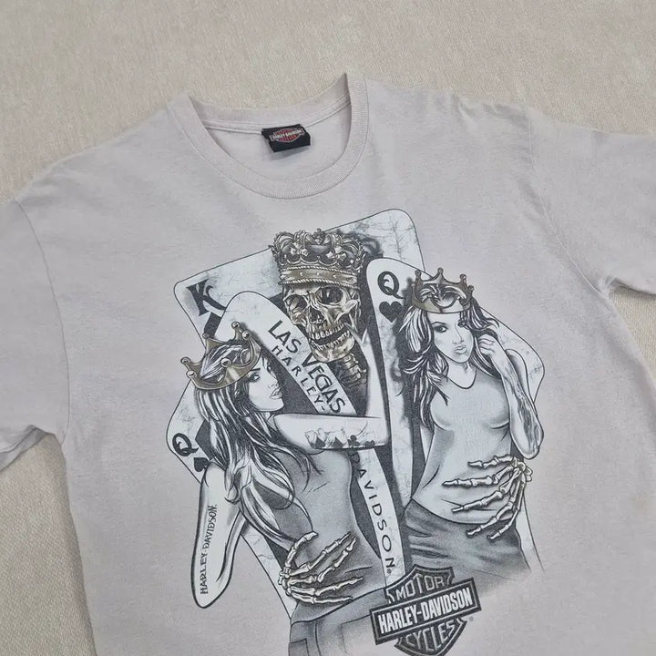 [BUNJANG] Harley-Davidson Short Sleeve T-Shirt / 할리데이비슨 반팔티셔츠 가슴단면 50CM