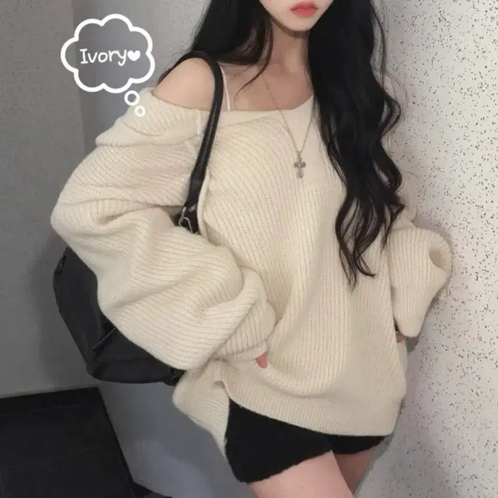 [BUNJANG] Hand Warmer Hooded Knit Hand Warmer Hoodie / 에이블리 손등워머 핸디 워머 루즈핏 후드 니트 핸드워머 후드티 후드집업