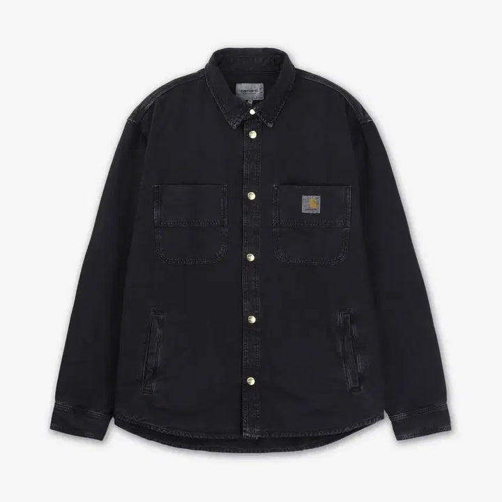 [BUNJANG] Carhartt WIP Conlon Shirt Jacket Black XL / 칼하트WIP 콘로 셔츠 자켓 블랙 XL