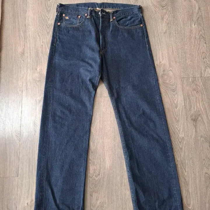 [BUNJANG] RRL Straight Fit Selvedge Denim Jeans / 33/32 RRL 더블알엘 스트레이트핏 셀비지 진청 데님 청바지
