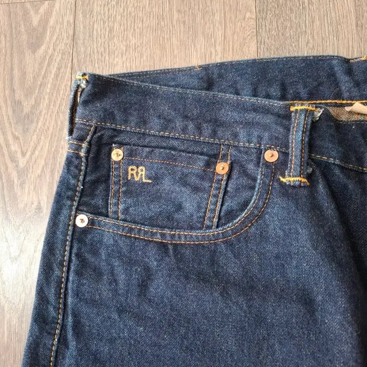 [BUNJANG] RRL Straight Fit Selvedge Denim Jeans / 33/32 RRL 더블알엘 스트레이트핏 셀비지 진청 데님 청바지