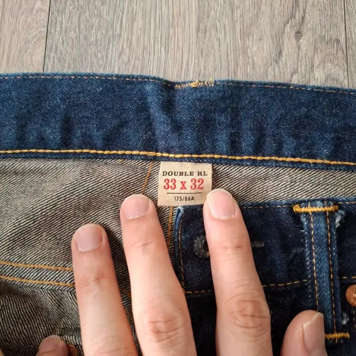[BUNJANG] RRL Straight Fit Selvedge Denim Jeans / 33/32 RRL 더블알엘 스트레이트핏 셀비지 진청 데님 청바지