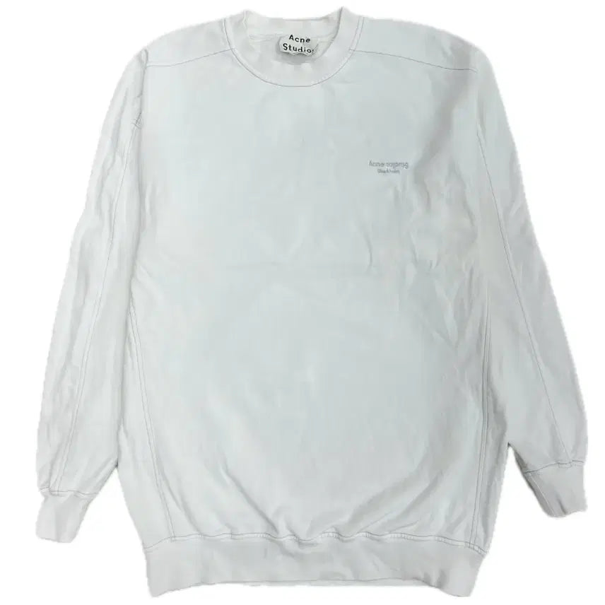 [BUNJANG] Acne Studios Logo Lettering Sweatshirt / 아크네스튜디오 로고 레터링 맨투맨 xs 실측 100-105 l-xl 정도