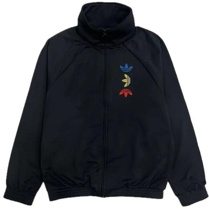 [BUNJANG] Adidas Metallic Firebird Big Logo Jersey Jacket Size S (Approx. 100-L) / 아디다스 메탈릭 파이어버드 빅로고 져지 자켓 s 실측 100 l 정도