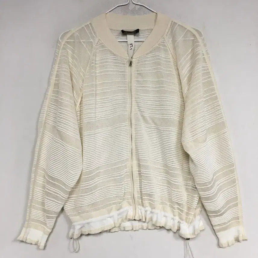 [BUNJANG] Lanvin See-through Knit Zip-up / 랑방 시스루 여름 니트 집업 F