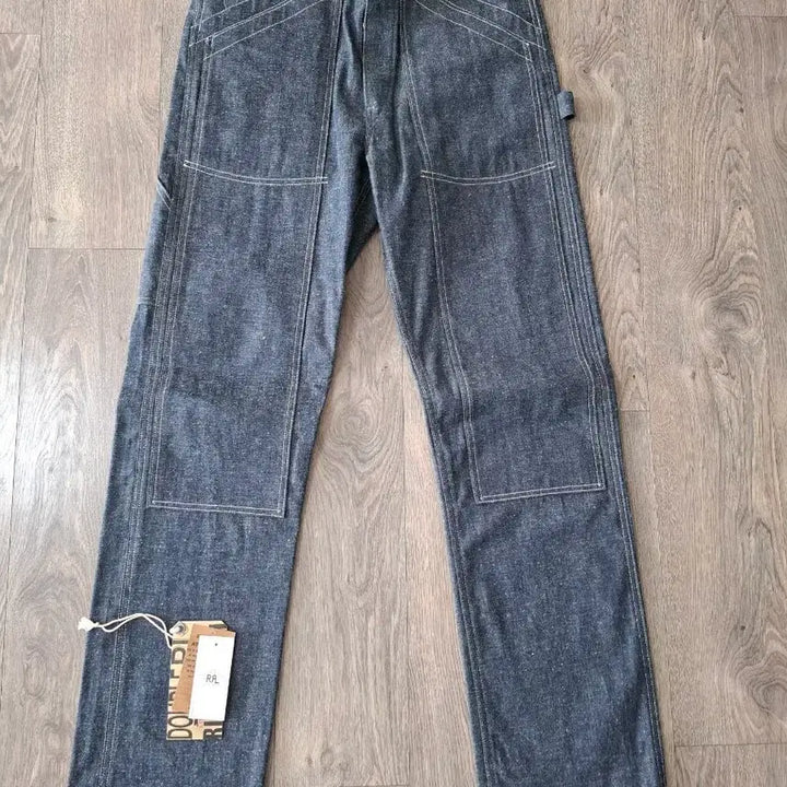 [BUNJANG] RRL Double Knee Carpenter Work Denim Pants (33/32) / 33/32 RRL 더블알엘 리미티드에디션 더블니 카펜터 워크 데님 팬츠