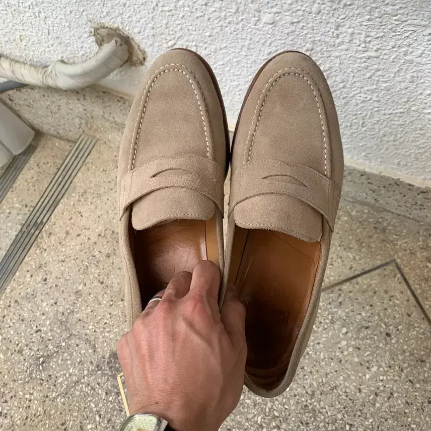 [BUNJANG] Berwick Suede Loafers Size 275 (UK 8) / 버윅 스웨이드 로퍼 275 (uk8)