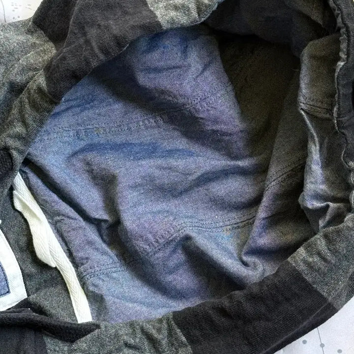 [BUNJANG] LLBean Stripe Rugby Hoodie / 엘엘빈 스트라이프 럭비 후드