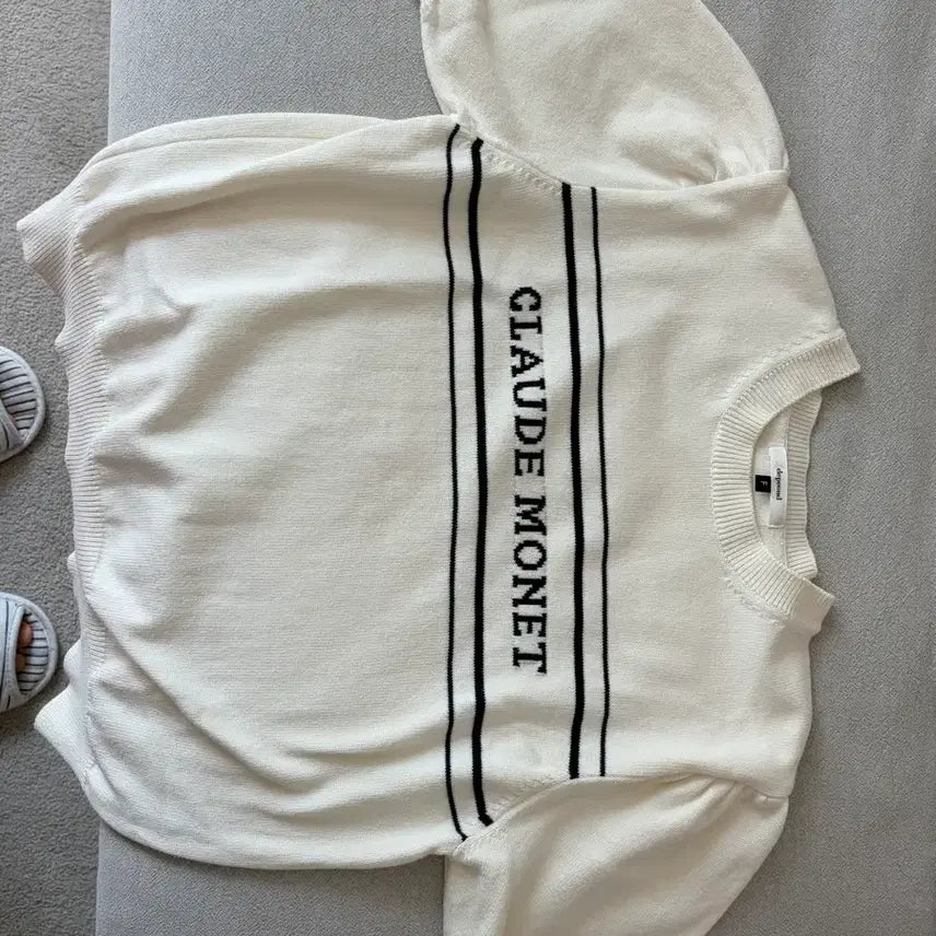 [BUNJANG] Depound Short Sleeve Knit / 드파운드 반팔니트